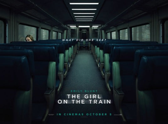 1000 piece jigsaw puzzle for the movie poster: The Girl on the Train (2016) ver4