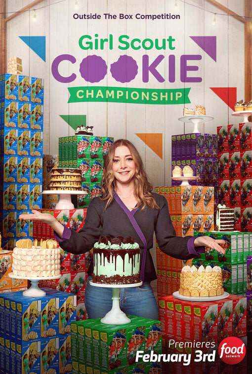 1000 piece jigsaw puzzle for tv poster: Girl Scout Cookie Championship