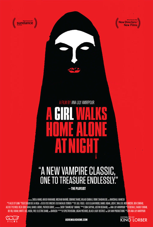 1000 piece jigsaw puzzle for the movie poster: A Girl Walks Home Alone at Night (2015)