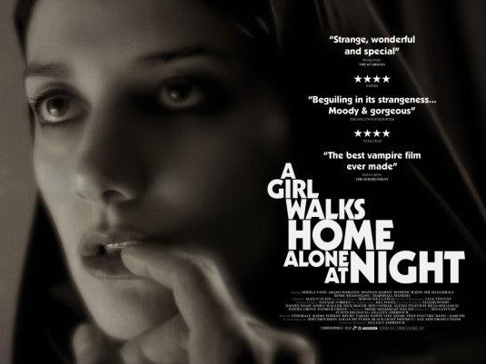 1000 piece jigsaw puzzle for the movie poster: A Girl Walks Home Alone at Night (2015) ver2