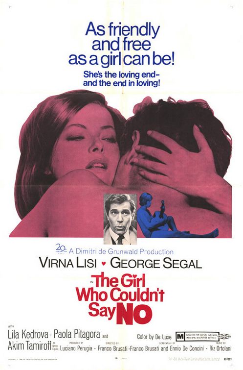 the movie poster: The Girl Who Couldn't Say No (1970)