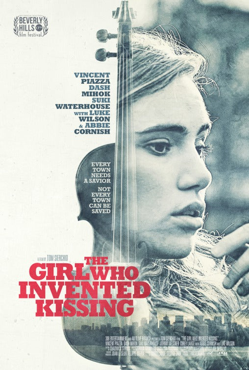 1000 piece jigsaw puzzle for the movie poster: The Girl Who Invented Kissing (2017) ver2