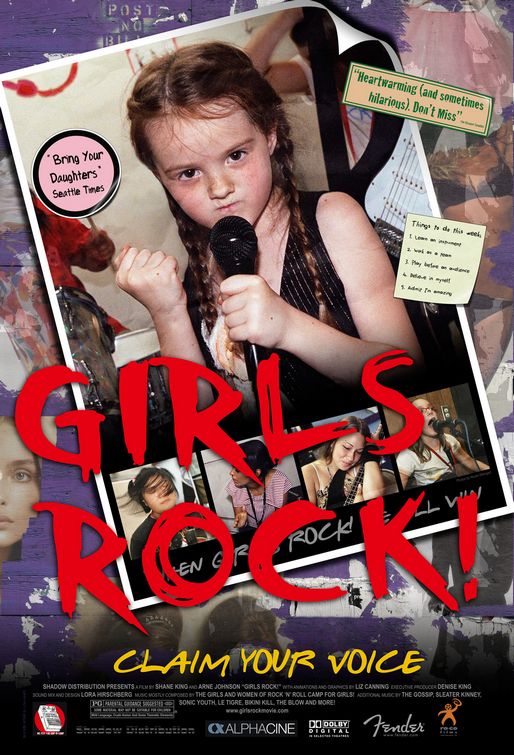 the movie poster: Girls Rock! (2008)
