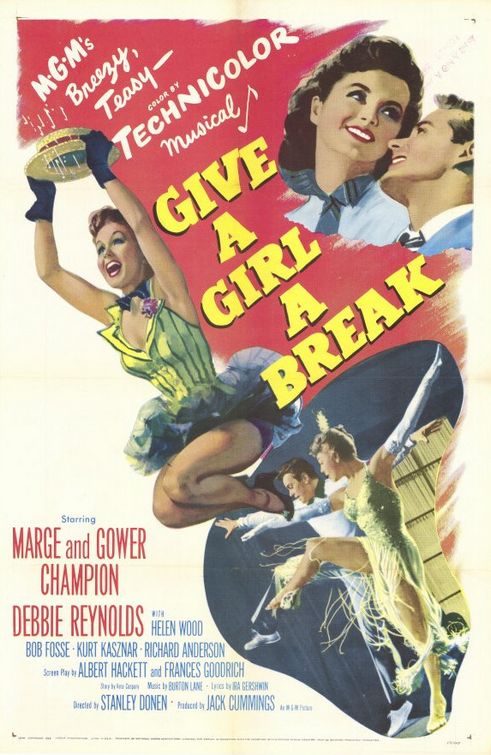 the movie poster: Give a Girl a Break (1953)