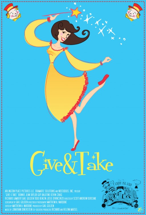 1000 piece jigsaw puzzle for the movie poster: Give & Take (2013)