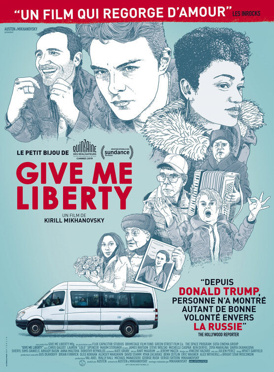 1000 piece jigsaw puzzle for the movie poster: Give Me Liberty (2019) ver2