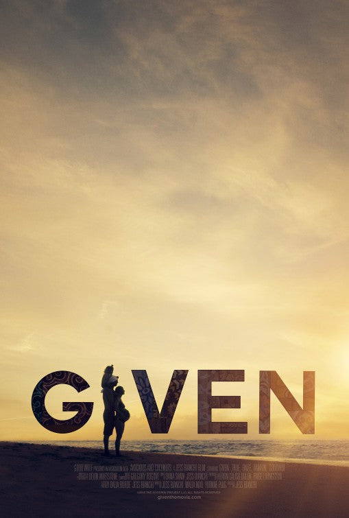 1000 piece jigsaw puzzle for the movie poster: Given (2015)