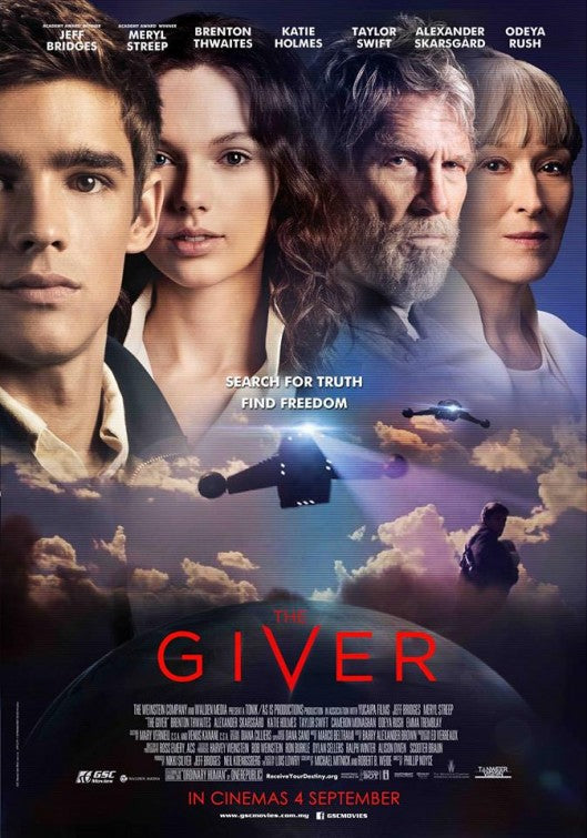 1000 piece jigsaw puzzle for the movie poster: The Giver (2014) ver13