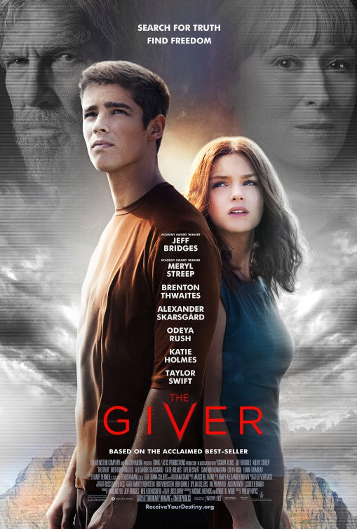 1000 piece jigsaw puzzle for the movie poster: The Giver (2014) ver9