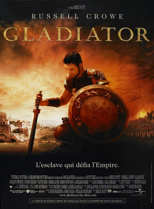 1000 piece jigsaw puzzle for the movie poster: Gladiator (2000) ver3