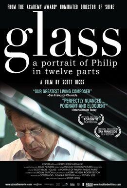 the movie poster: Glass: A Portrait of Philip in Twelve Parts (2008)