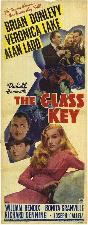 the movie poster: The Glass Key (1942) ver1