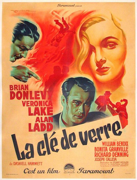 the movie poster: The Glass Key (1942) ver3