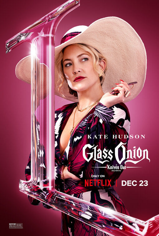 1000 piece jigsaw puzzle for the movie poster: Glass Onion: A Knives Out Mystery (2022) ver13