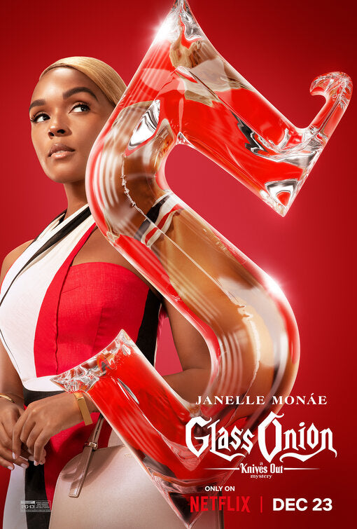 1000 piece jigsaw puzzle for the movie poster: Glass Onion: A Knives Out Mystery (2022) ver16