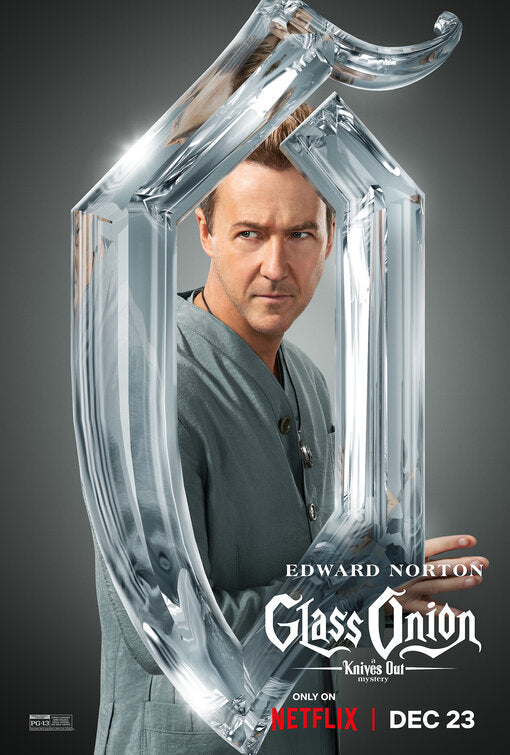 1000 piece jigsaw puzzle for the movie poster: Glass Onion: A Knives Out Mystery (2022) ver17
