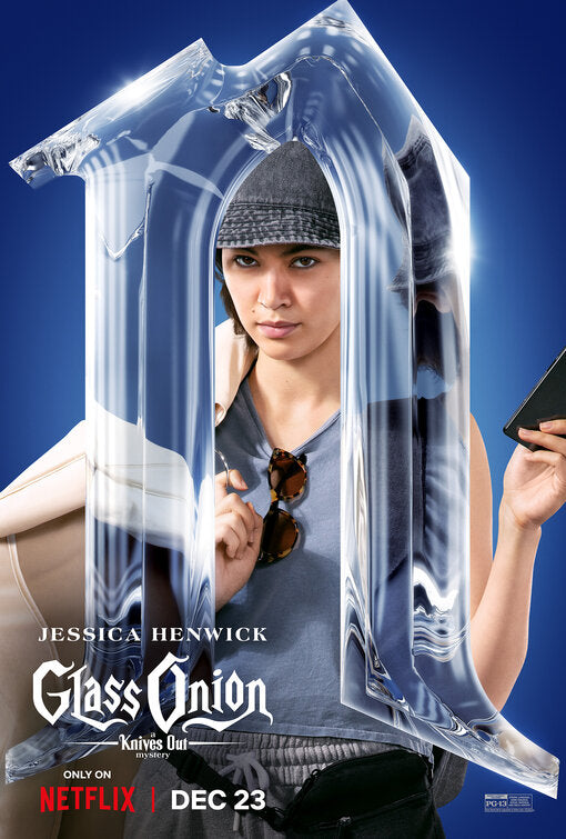 1000 piece jigsaw puzzle for the movie poster: Glass Onion: A Knives Out Mystery (2022) ver18