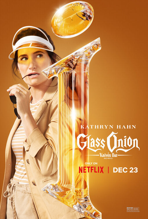1000 piece jigsaw puzzle for the movie poster: Glass Onion: A Knives Out Mystery (2022) ver19