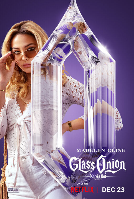 1000 piece jigsaw puzzle for the movie poster: Glass Onion: A Knives Out Mystery (2022) ver20
