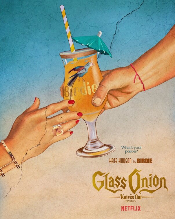 1000 piece jigsaw puzzle for the movie poster: Glass Onion: A Knives Out Mystery (2022) ver25