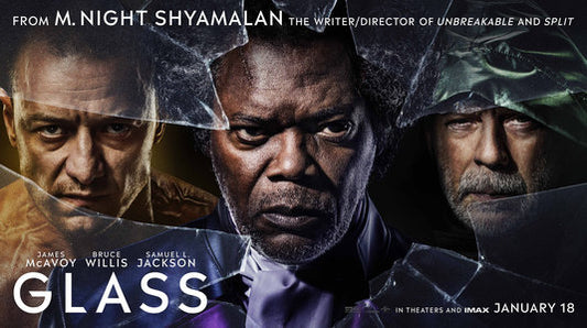 1000 piece jigsaw puzzle for the movie poster: Glass (2019) ver14