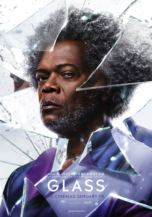 1000 piece jigsaw puzzle for the movie poster: Glass (2019) ver5