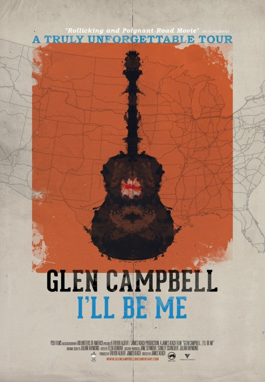 1000 piece jigsaw puzzle for the movie poster: Glen Campbell: I'll Be Me (2014) ver2