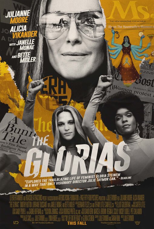1000 piece jigsaw puzzle for the movie poster: The Glorias (2020)