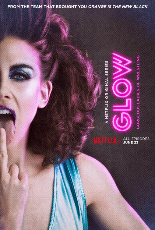 1000 piece jigsaw puzzle for tv poster: GLOW
