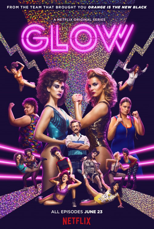 1000 piece jigsaw puzzle for tv poster: GLOW, ver6
