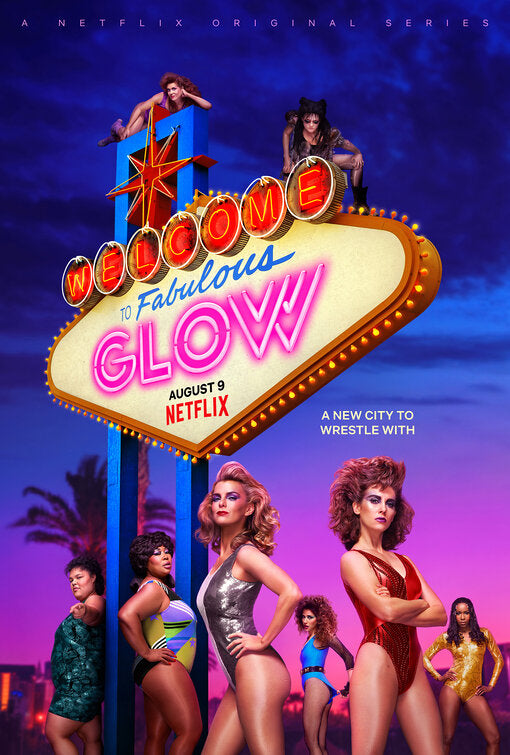 1000 piece jigsaw puzzle for tv poster: GLOW, ver9