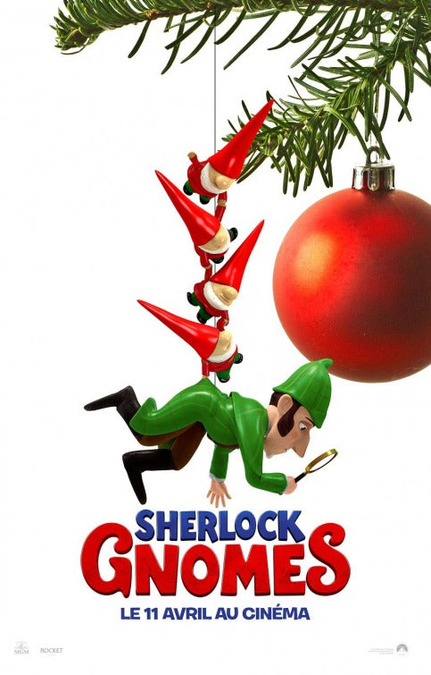 1000 piece jigsaw puzzle for the movie poster: Sherlock Gnomes (2018) ver14