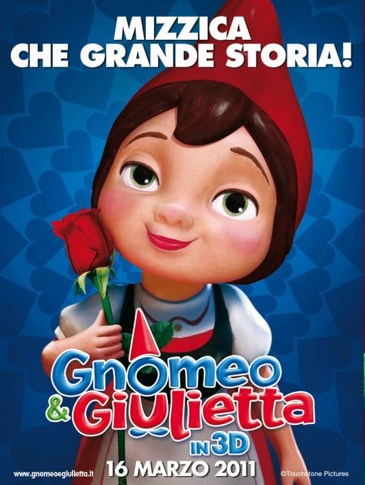 1000 piece jigsaw puzzle for the movie poster: Gnomeo and Juliet (2011) ver10