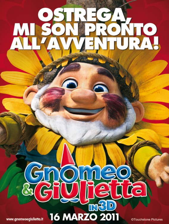 1000 piece jigsaw puzzle for the movie poster: Gnomeo and Juliet (2011) ver11