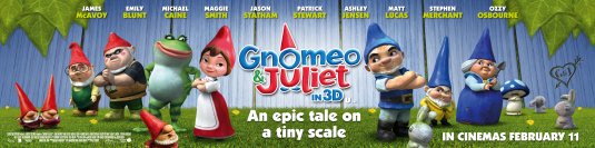 1000 piece jigsaw puzzle for the movie poster: Gnomeo and Juliet (2011) ver17