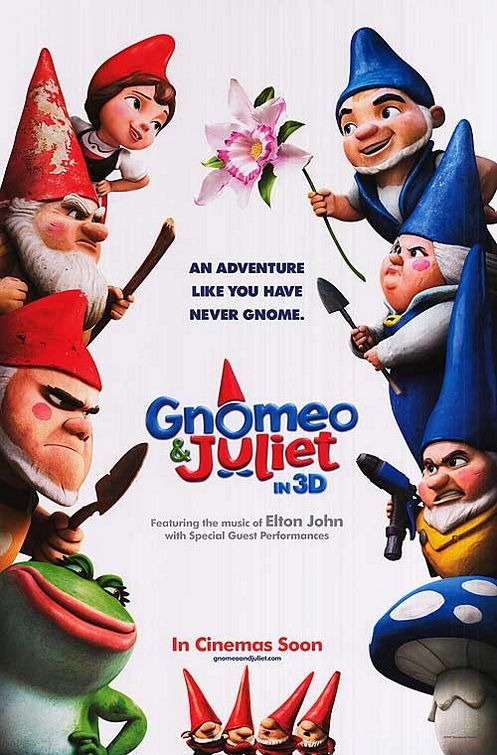 1000 piece jigsaw puzzle for the movie poster: Gnomeo and Juliet (2011) ver3