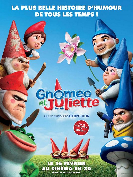 1000 piece jigsaw puzzle for the movie poster: Gnomeo and Juliet (2011) ver5