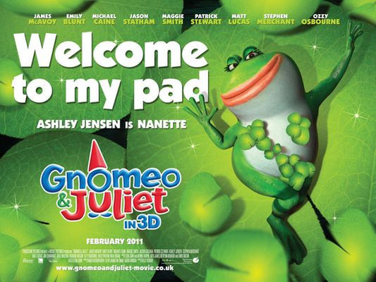 1000 piece jigsaw puzzle for the movie poster: Gnomeo and Juliet (2011) ver6
