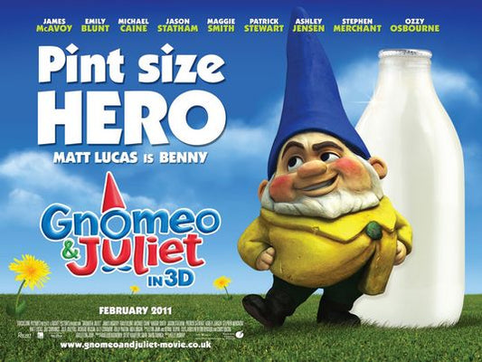 1000 piece jigsaw puzzle for the movie poster: Gnomeo and Juliet (2011) ver7