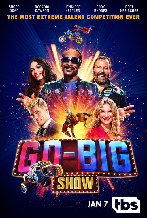 1000 piece jigsaw puzzle for tv poster: Go-Big Show