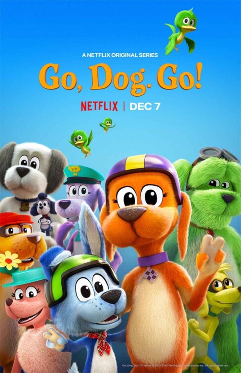 1000 piece jigsaw puzzle for tv poster: Go, Dog, Go, ver4