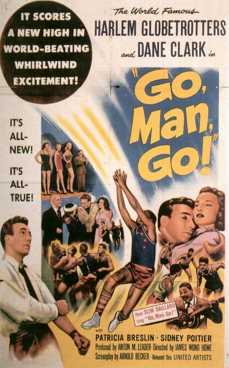 the movie poster: Go, Man, Go! (1954) ver2