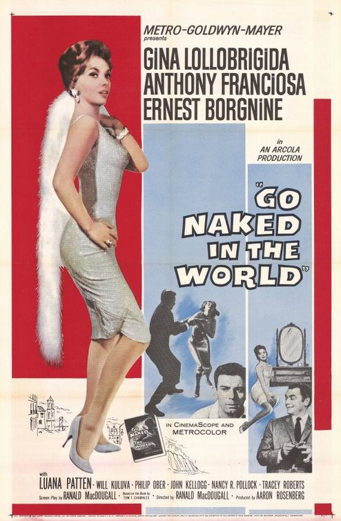 the movie poster: Go Naked in the World (1961)