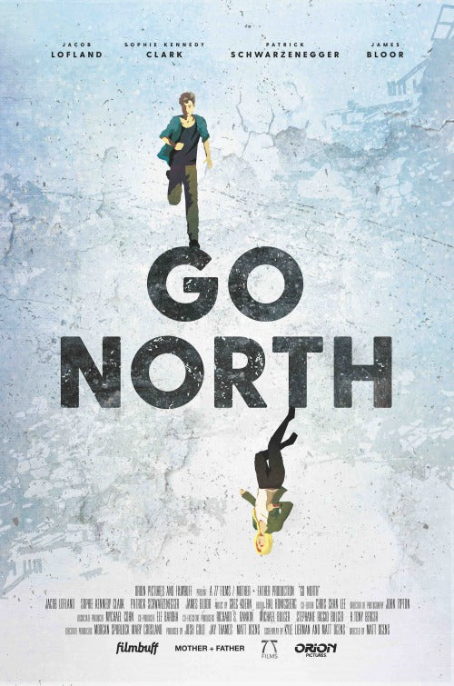 1000 piece jigsaw puzzle for the movie poster: Go North (2017)