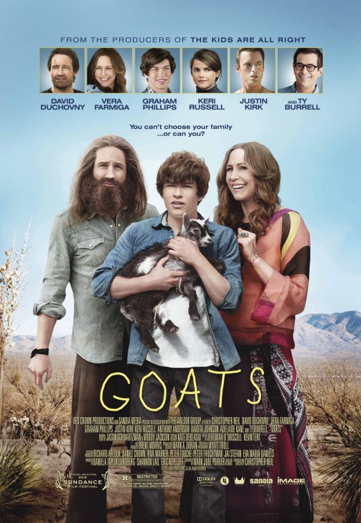 1000 piece jigsaw puzzle for the movie poster: Goats (2012)
