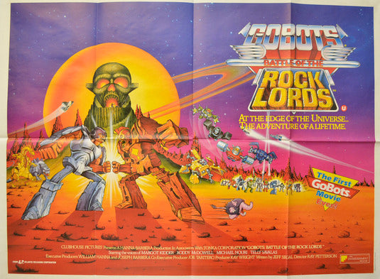 1000 piece jigsaw puzzle for the movie poster: GoBots: War of the Rock Lords (1986) ver3
