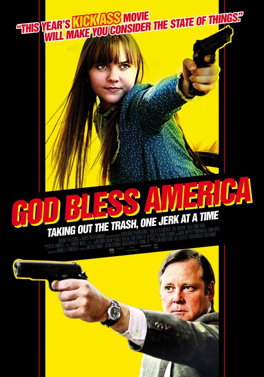 1000 piece jigsaw puzzle for the movie poster: God Bless America (2011) ver3
