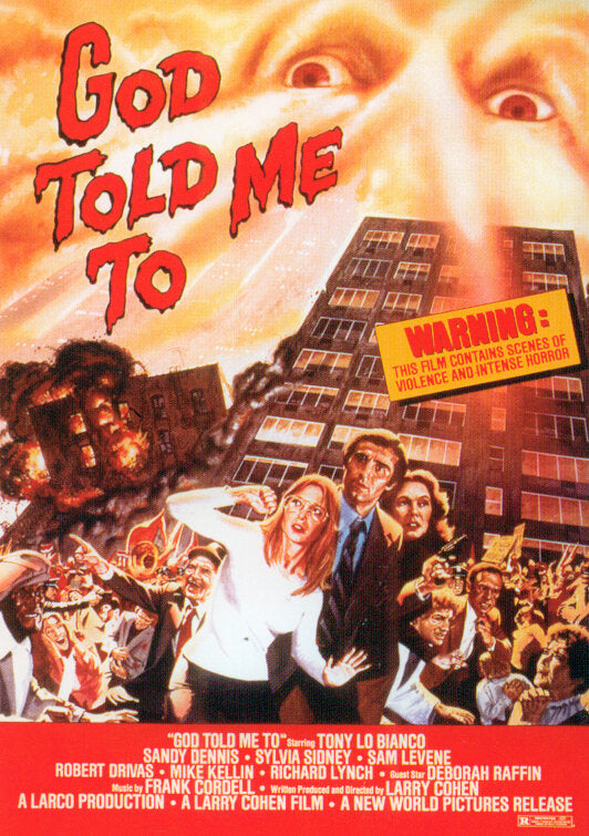 1000 piece jigsaw puzzle for the movie poster: God Told Me To (1976)