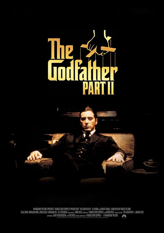 1000 piece jigsaw puzzle for the movie poster: The Godfather part II (1974) ver4