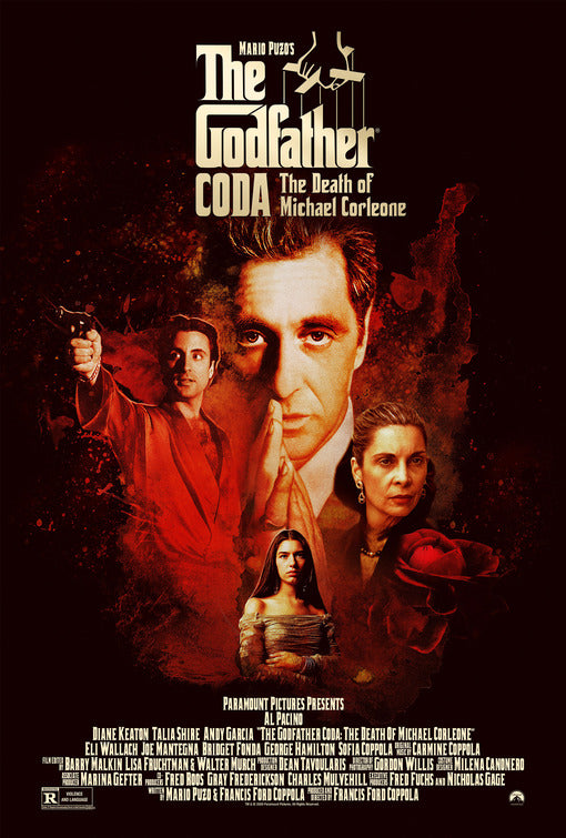 1000 piece jigsaw puzzle for the movie poster: The Godfather: Part III (1990) ver3